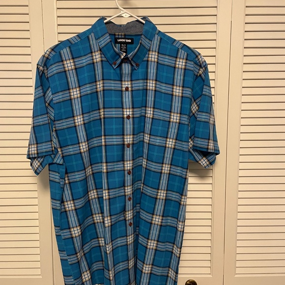 Men’s SS Plaid Shirt - Picture 2 of 6